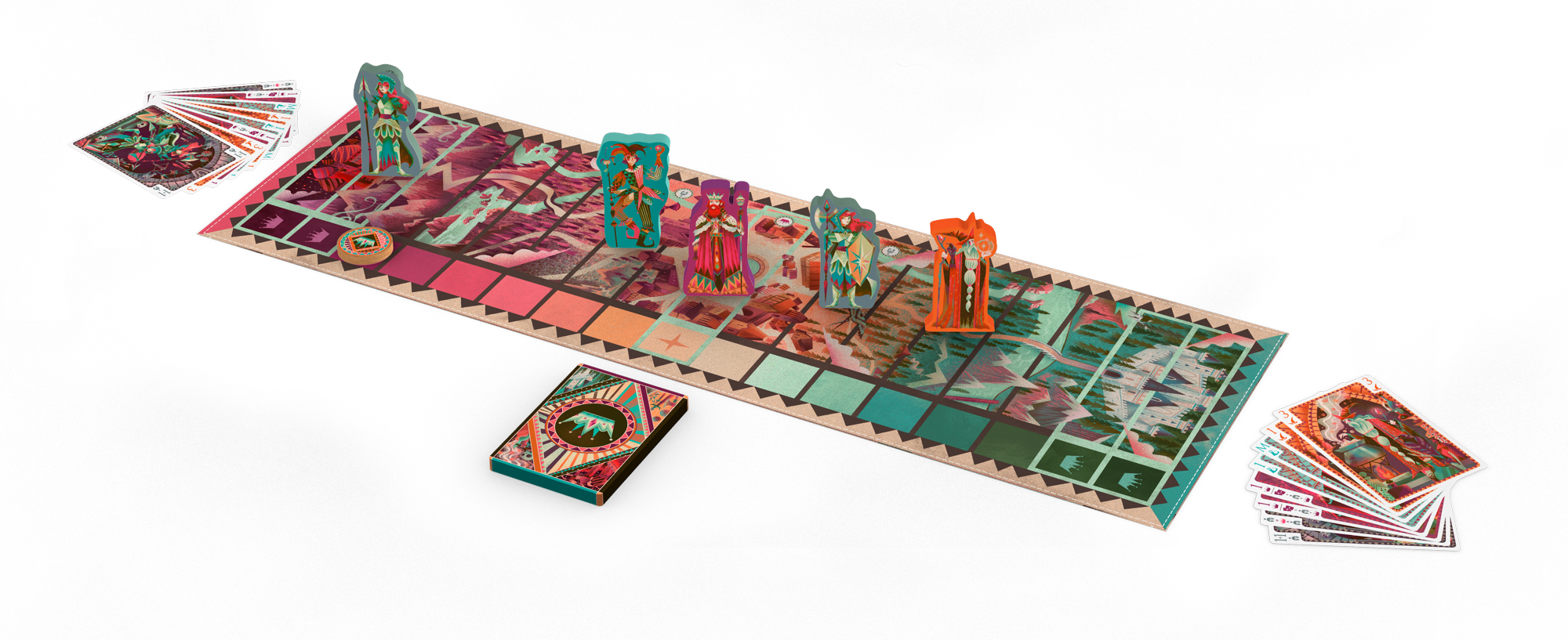 Visite Royale - plateau de jeu
